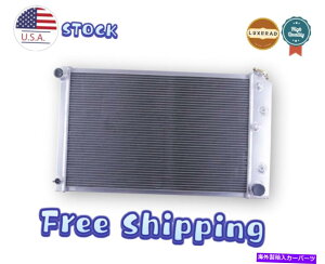 Radiator 4�񃉃W�G�[�^�[�t�B�b�g1969-1988�V�{���[�J�}��/�����e�J����83-1987�m���@75-79�u���U�[ 4 Rows Radiator Fit 1969-1988 Chevy Camaro/Monte Carlo 83-1987 Nova 75-79 Blazer�y���s�A���i�z