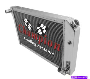 Radiator 1977 78 79 80 81 82 1983�V�{���[�R���x�b�g2��1 �`�����s�I���A�h�o���X�h���W�G�[�^�[ 1977 78 79 80 81 82 1983 Chevy Corvette 2 Row 1 Champion Advanced Radiator�y���s�A���i�z