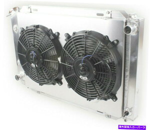 Radiator 3ROW�A���~�j�E�����W�G�[�^�[�V�����E�h�t�@��79-93�t�H�[�h�}�X�^���O�t�H�b�N�X�{�f�B5.0L 2.3L 3Row Aluminum Radiator Shroud Fan For 79-93 Ford Mustang Foxbody 5.0L 2.3L AT MT