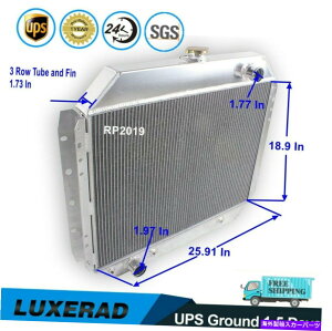 Radiator 1966-1979̃RAWG[^[68 70 76 FORD FV[YF100 F250 F350uRgbN Core Radiator For 1966-1979 68 70 76 Ford F-Series F100 F250 F350 Bronco Truck