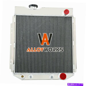 Radiator 1963�N64 65 1966 Ford Falcon/Mercury Comet 4.7L AT/MT 4��A���~�j�E�����W�G�[�^�[ For 1963 64 65 1966 Ford Falcon/Mercury Comet 4.7L AT/MT 4 Row Aluminum Radiator�y���s�A���i�z