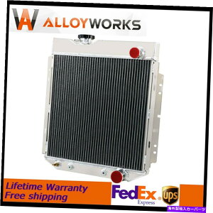 Radiator 4��A���~�j�E�����W�G�[�^�[�t�B�b�g1964-1966�t�H�[�h�}�X�^���O/60-65 V8�R���b�gL6�t�@���R��US 4 Rows Aluminum Radiator Fits 1964-1966 Ford Mustang/60-65 V8 Comet l6 Falcon US�y���s�A���i�z