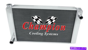 Radiator QR�`�����s�I��3�񃆃j�o�[�T���N���X�t���[26 �R�A���W�G�[�^�[�t�H�[�hconfig��un26-fd QR Champion 3 Row Universal Crossflow 26 Core Radiator Ford Config #UN26-FD�y���s�A���i�z