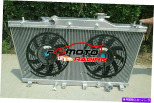 Radiator Honda Integra Acura RSX Type-R DC5 K20A 2.0L 2002-06̃A~jEWG[^[ +t@ Aluminum Radiator +Fans FOR Honda Integra Acura RSX Type-R DC5 K20A 2.0L 2002-06