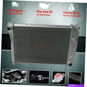 Radiator 1973-1974�̃A���~�j�E�����W�G�[�^�[�r���C�b�N�A�|��/�V�{���[nova 5.7l 5.0l 3row Aluminum radiator For 1973-1974 Buick Apollo/Chevrolet Nova 5.7L 5.0L 3Rows AT�y���s�A���i�z