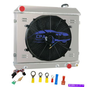 Radiator �t�B�b�g63-66�V�{���[�g���b�NC10 C20 C30 K10 K20 K20 K30�A���~�j�E��2�񃉃W�G�[�^�[+�t�@���V�����E�h Fit 63-66 Chevy Truck C10 C20 C30 K10 K20 K30 Aluminum 2 Row Radiator+Fan Shroud�y���s�A���i�z