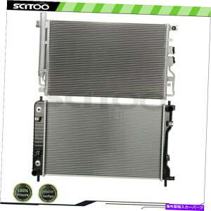 Radiator J[WG[^[A/CRfT[2010-2016 GMCn`2007-2009XYLXL-7ɓK܂ Car Radiator and A/C Condenser Fits 2010-2016 GMC Terrain 2007-2009 Suzuki XL-7