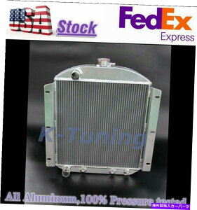 Radiator 5054 3��A���~�j�E�����W�G�[�^�[�t�B�b�g1950-1954�J�C�U�[�t���C�U�[�w�����[J 1951 1952 1953 5054 3 ROWS ALUMINUM RADIATOR FIT 1950-1954 KAISER FRAZER HENRY J 1951 1952 1953�y���s�A���i�z