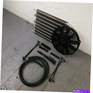 Radiator 1969-72�V�{���[FS�u���U�[�g�����X�~�b�V�����I�C���N�[���[�d�C���W�G�[�^�[�t�@���L�b�gLS 327 1969-72 Chevy FS Blazer Transmission Oil Cooler Electric Radiator Fan Kit ls 327�y���s�A���i�z