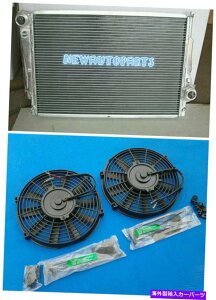 Radiator BMW e46 M3 323 325 328 330 330 330 330 330 330 330 330 330 3303�̃A���~�j�E�����W�G�[�^�[ +�t�@�� Aluminum Radiator + Fans for BMW E46 M3 323 325 328 330 3.2L I6 1997-2003 02 MT�y���s�A���i�z