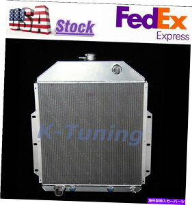 Radiator 1948 49 50 51 52 FORD F1 F2 F3�g���b�N3��A���~�j�E�����W�G�[�^�[�iFord V8�j4252FD 1948 49 50 51 52 Ford F1 F2 F3 Truck 3 Row Aluminum Radiator ( Ford V8 ) 4252FD�y���s�A���i�z