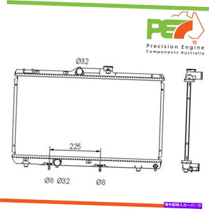 Radiator holden nova lg 1.6A1.8ltrp[gradt031̐^V * Protex *WG[^[ Brand New * PROTEX * Radiator For Holden Nova LG 1.6, 1.8ltr Part# RADT031