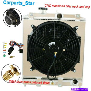 Radiator 4rowWG[^[VEht@LbgtBbgz_VrbNf\GNCeODB DC 1992-2001 4Row Radiator Shroud Fan Kit Fit Honda Civic Del Sol EK Integra DB DC 1992-2001