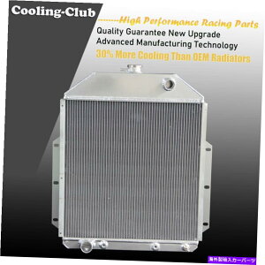 Radiator �t�B�b�g42-52�t�H�[�hF�V���[�YF1 F2 F3�t�H�[�h�G���W���̂�3��A���~�j�E�����W�G�[�^�[4252FD Fit 42-52 Ford F Series F1 F2 F3 FORD ENGINE ONLY 3 Row Aluminum Radiator 4252FD�y���s�A���i�z