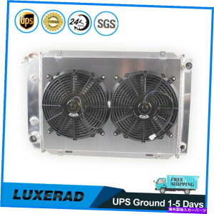 Radiator 3��A���~�j�E�����W�G�[�^�[+�V�����E�h+�t�@��79-93�t�H�[�h�}�X�^���O�t�H�b�N�X�{�f�B5.0L AT/MT 3 Row Aluminum Radiator+Shroud+fan for 79-93 Ford Mustang Foxbody 5.0L AT/MT�y���s�A���i�z