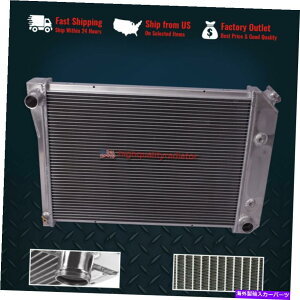 Radiator 3 1973-1974 Buick Apollo 5.7L�̂��ׂẴA���~�j�E�����W�G�[�^�[ 3Rows All Aluminum Radiator For 1973-1974 Buick Apollo 5.7L AT�y���s�A���i�z