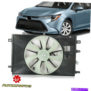 Radiator �K��2020-2021�g���^�J���[��L le XLE 1.8L���W�G�[�^�[�t�@���A�Z���u��to3115199 Fits 2020-2021 Toyota Corolla L LE XLE 1.8L Radiator Fan Assembly TO3115199�y���s�A���i�z