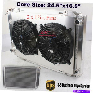 Radiator 3ROWA~jEWG[^[VEht@79-93tH[h}X^OtHbNX{fB5.0L 2.3L AT/MT 3Row Aluminum Radiator Shroud Fan for 79-93 Ford Mustang Foxbody 5.0L 2.3L AT/MT