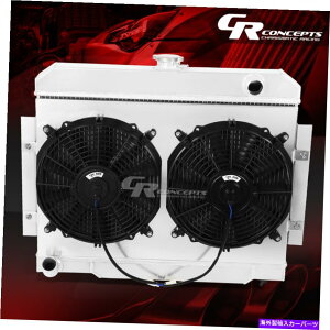 Radiator 1972-1986��3��A���~�j�E�����W�G�[�^�[+�X�����t�@���V�����E�hJeep Willys CJ5/CJ6/CJ7 3-ROW ALUMINUM RADIATOR+SLIM FAN SHROUD FOR 1972-1986 JEEP WILLYS CJ5/CJ6/CJ7�y���s�A���i�z