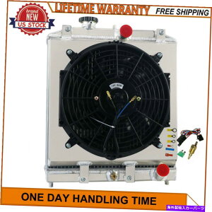 Radiator 4̃WG[^[+VEh+t@1992N2000Ñz_VrbNEK EG DEL SOL INTEGRA DB DC 4 Row Radiator+Shroud+Fan For 1992-2000 Honda Civic EK EG DEL SOL Integra DB DC
