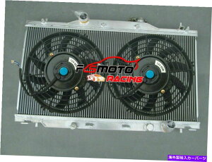 Radiator 2002-2006 Acura RSX Integra DC5 2.0L L4 2004 2005 MT̃A~jEWG[^[+t@ Aluminum Radiator+FAN For 2002-2006 Acura RSX Integra DC5 2.0L L4 2004 2005 MT