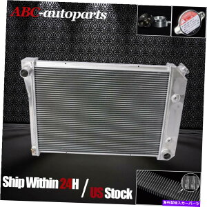 Radiator 1973-1974�V�{���[Nova��Buick Apollo V8�iat�j�ɓK�����A���~�j�E�����W�G�[�^�[ Aluminum Radiator Fit For 1973-1974 Chevrolet Nova & Buick Apollo V8 (AT)�y���s�A���i�z