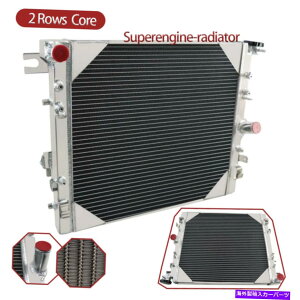 Radiator CU2957 2ROW�A���~�j�E�����W�G�[�^�[2007-2017 Jeep Wrangler JK�V���[�Y3.6L 3.8L V6 CU2957 2Row Aluminum Radiator For 2007-2017 Jeep Wrangler JK Series 3.6L 3.8L V6�y���s�A���i�z