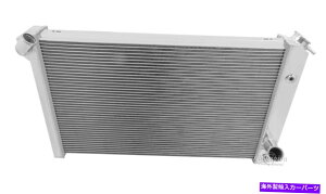 Radiator 2�s1 RS�`�����s�I�����W�G�[�^�[1973 1974 1975 1976�V�{���[�R���x�b�gV8�G���W�� 2 Row 1 RS Champion Radiator for 1973 1974 1975 1976 Chevy Corvette V8 Engine�y���s�A���i�z