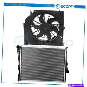 Radiator 2001 2002 2003-2005 BMW 320I 325i 330CI�̓d�C���W�G�[�^�[��p�t�@���L�b�g Electric Radiator Cooling Fan Kit For 2001 2002 2003-2005 BMW 320i 325i 330Ci�y���s�A���i�z