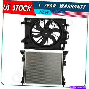Radiator 2008N2009N2016ÑNCX[^EAhJg[̗pt@ƃWG[^[AZu Cooling Fan and Radiator Assembly For 2008 2009-2016 Chrysler Town & Country