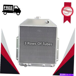 Radiator 3��1942-1952 Ford F1 F2 F3 F4�s�b�N�A�b�v�g���b�NV8 CC4252FD�̃A���~�j�E�����W�G�[�^�[ 3 Rows Aluminum Radiator for 1942-1952 Ford F1 F2 F3 F4 Pickup Truck V8 CC4252FD�y���s�A���i�z