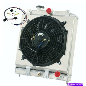 Radiator 4 row�R�A���W�G�[�^�[+�V�����E�h�t�@�������[�t�B�b�g1992-2000�z���_�V�r�b�N/�f���\��/�C���e�O�� 4 Row Core Radiator+Shroud Fan Relay Fit 1992-2000 HONDA CIVIC/DEL SOL/INTEGRA�y���s�A���i�z