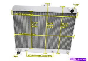 Radiator 1963 1964 1965 Buick Riviera V8�G���W����2��̃E�G�X�^���`�����s�I�����W�G�[�^�[ 2 Row Western Champion Radiator for 1963 1964 1965 Buick Riviera V8 Engine�y���s�A���i�z
