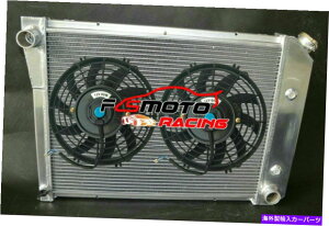 Radiator ���W�G�[�^�[ +�V�{���[�m���@�[�v���J�}���x���G�A�L���~�m�r���C�b�N���[�K��65-88�̃t�@�� Radiator + FANS For Chevy Nova Pro Camaro Bel Air El Camino Buick Regal 65-88 AT
