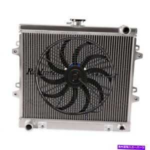 Radiator 84-91g^4rowA~jEWG[^[4i[86-95sbNAbv2.4L L4̂+t@ 4Row Aluminum Radiator FOR 84-91 Toyota 4-Runner 86-95 Pickup 2.4L L4 only+Fan