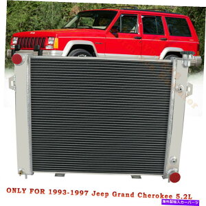 Radiator 1993-1997��3��A���~�j�E�����W�G�[�^�[�W�[�v�O�����h�`�F���L�[5.2L V8 CH3010209 3 Row Aluminum Radiator For 1993-1997 Jeep Grand Cherokee 5.2L V8 CH3010209�y���s�A���i�z