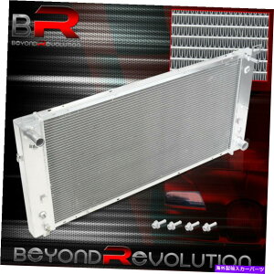 Radiator 2002-2014̃GXJ[hxO[RXL 1ROW 34 "A~jEWG[^[ +ICN[[ For 2002-2014 Escalade Suburban Yukon XL 1Row 34" Aluminum Radiator + Oil Cooler