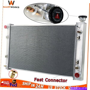 Radiator 1988-973A~jEWG[^[Chevy C/K C1500 C2500 GMC C3500 28 "W 5.7L V8 3 Row Aluminum Radiator For 1988-97 CHEVY C/K C1500 C2500 GMC C3500 28"W 5.7L V8