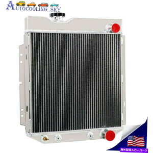 Radiator 64 65 66�t�H�[�h�}�X�^���O�t�@���R���}�[�L�����[4.3 4.7L MT 4��A���~�j�E�����W�G�[�^�[ For 64 65 66 Ford Mustang Falcon Mercury 4.3 4.7L AT MT 4 Row Aluminum Radiator�y���s�A���i�z