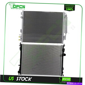 Radiator NCX[300_bW[ďpWG[^[ƃRfT[AZuɓK Fits Chrysler 300 Dodge Charger Replacement Radiator & Condenser Assembly