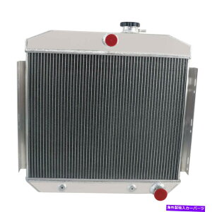 Radiator 3��A���~�j�E�����W�G�[�^�[��1955-1957�V�{���[�x���G�A/�m�}�hL6�G���W���ɓK�����܂� 3 Rows Aluminum Radiator fits 1955-1957 Chevy Bel Air/ Nomad L6 Engine�y���s�A���i�z