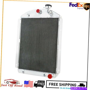 Radiator 4146CH 4A~jEWG[^[41 42 43 44 45 46V{[gbNX[ubNV8 4146CH 4 Row Aluminum Radiator for 41 42 43 44 45 46 Chevy Truck Small Block V8