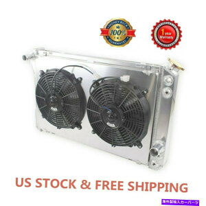 Radiator 3�񃉃W�G�[�^�[+�V�����E�h+12 '' 1982-1992�V�{���[�J�}��/�t�@�C�A�o�[�h/�g�����XAM V8�̃t�@�� 3-Rows Radiator+Shroud+12'' Fans For 1982-1992 Chevy Camaro/Firebird/Trans Am V8�y���s�A���i�z