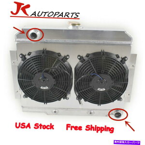 Radiator 72-86�p�W�[�vCJ5 CJ6 CJ7 W/CHEVY 350 V8�G���W���X���b�v3�񃉃W�G�[�^�[�t�@���V�����E�h For 72-86 Jeep CJ5 CJ6 CJ7 w/Chevy 350 V8 Engine Swap 3 Rows Radiator Fan Shroud�y���s�A���i�z