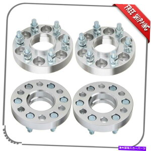 Xy[T[ 4PC 1 "6x4.5 Hubcentric Wheel Spacers 12x1.25 for Nissan Frontier 2007-2017 4Pc 1" 6x4.5 Hubcentric Wheel Spacers 12x1.25 For Nissan Frontier 2007-2017