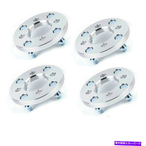 �X�y�[�T�[ 4pc 15mm���� - �z�C�[���X�y�[�T�[4x100?4x114.3�A�_�v�^�[w/ 12x1.5 Studs Us Us 4pc 15mm Thick -Wheel Spacers 4X100 to 4X114.3 Adapters w/ 12x1.5 Studs US