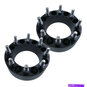 Xy[T[ 2 PCS 8OzC[Xy[T[| 2.0 "|V{[HD 2500 3500f}bNXɓK 2 pcs 8 lug Wheel Spacers | 2.0" Thick | Fits Chevy HD 2500 3500 DURAMAX