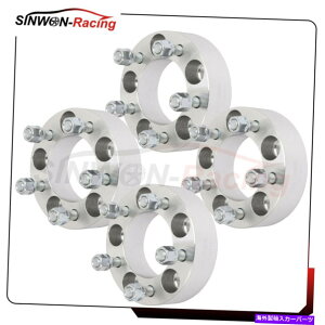 �X�y�[�T�[ 4PCS 1.5 "5x4.5�z�C�[���X�y�[�T�[1/2" x20�X�^�b�h�A�_�v�^�[�͐���O�����h�}�[�L�X�ɓK�����܂� 4Pcs 1.5" 5x4.5 Wheel Spacers 1/2"x20 Studs Adapters Fits Mercury Grand Marquis
