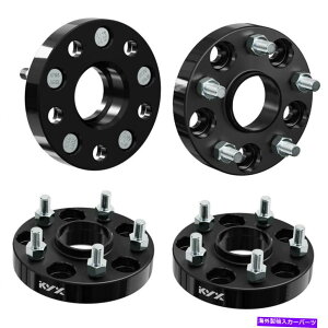 Xy[T[ NTXg^4PCS 1 "25mm 5x4.5" / 5x114.3 mmzC[Xy[T[A_v^[ubN For Lexus Toyota 4Pcs 1" 25mm 5x4.5" / 5x114.3 mm Wheel Spacers Adapters Black