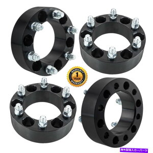 Xy[T[ 4PCS 6x5.5 108mm for 2000-2015xO1500 2 "ubNzC[Xy[T[A_v^[ 4pcs 6x5.5 108mm For 2000-2015 Suburban 1500 2" Black Wheel Spacers Adapters